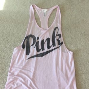 Pink tank top